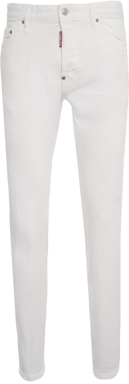 Dsquared2 Slim fit jeans 'Teddy' Wit