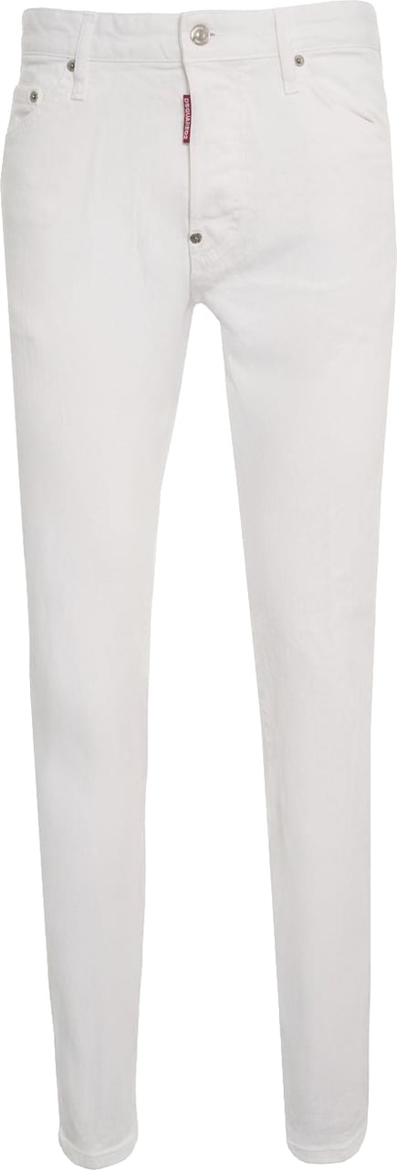 Dsquared2 Slim fit jeans 'Teddy' Wit