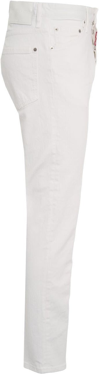 Dsquared2 Slim fit jeans 'Teddy' Wit