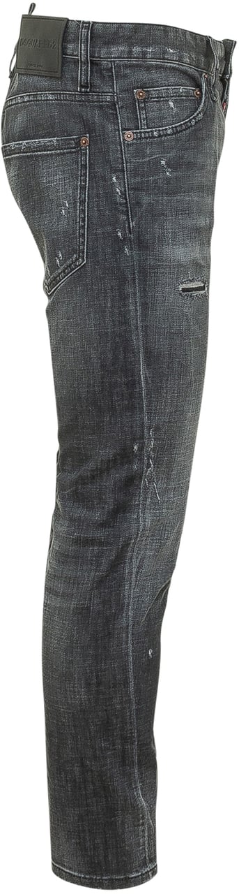 Dsquared2 Slim Twst Pant Donkergrijs