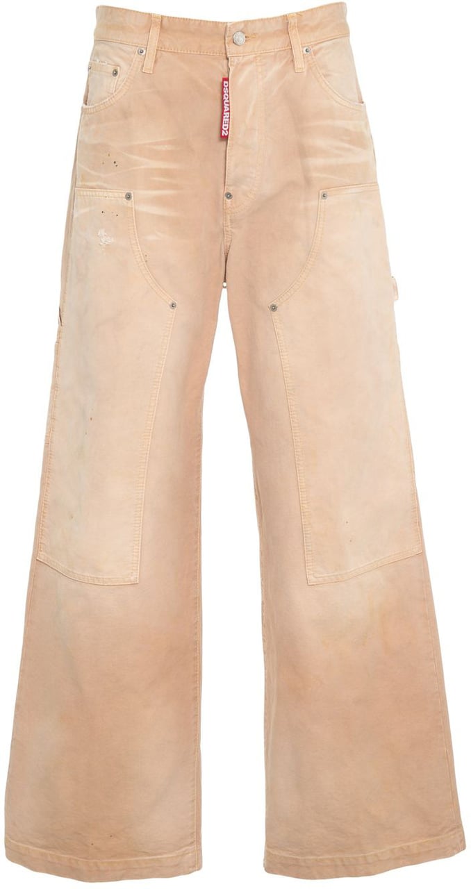Dsquared2 Jeans 'Baggy Carpenter' Bruin