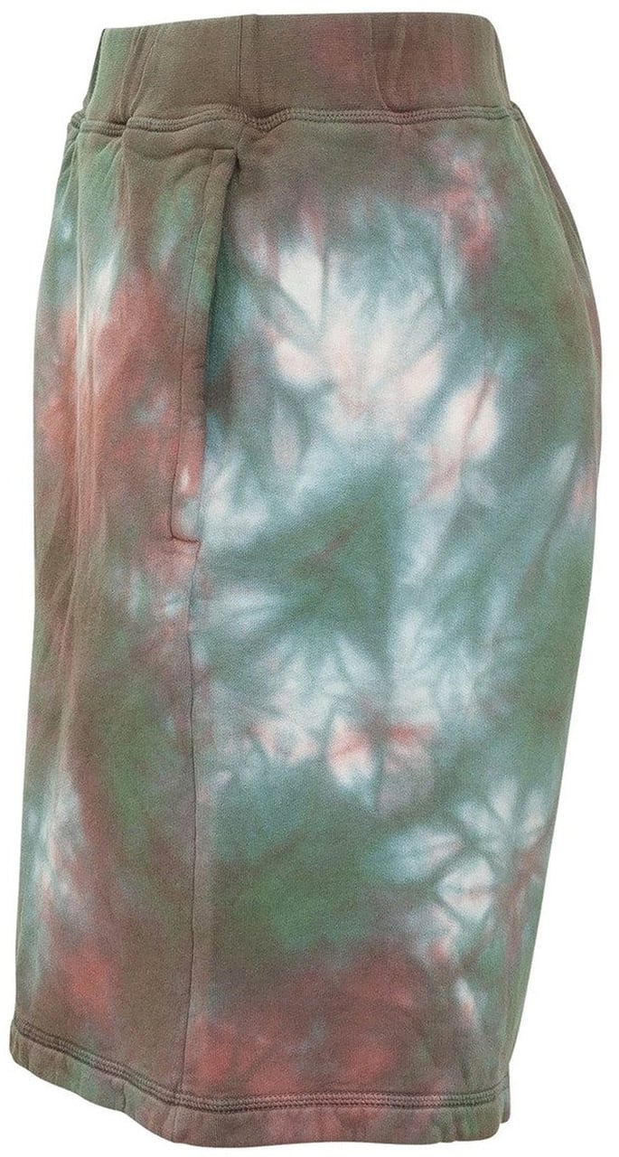 Dsquared2 Cotton Tie-Dye Shorts Groen