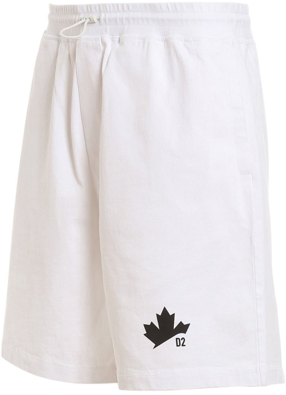 Dsquared2 Dsqaured2 D2 Leaf Shorts Wit