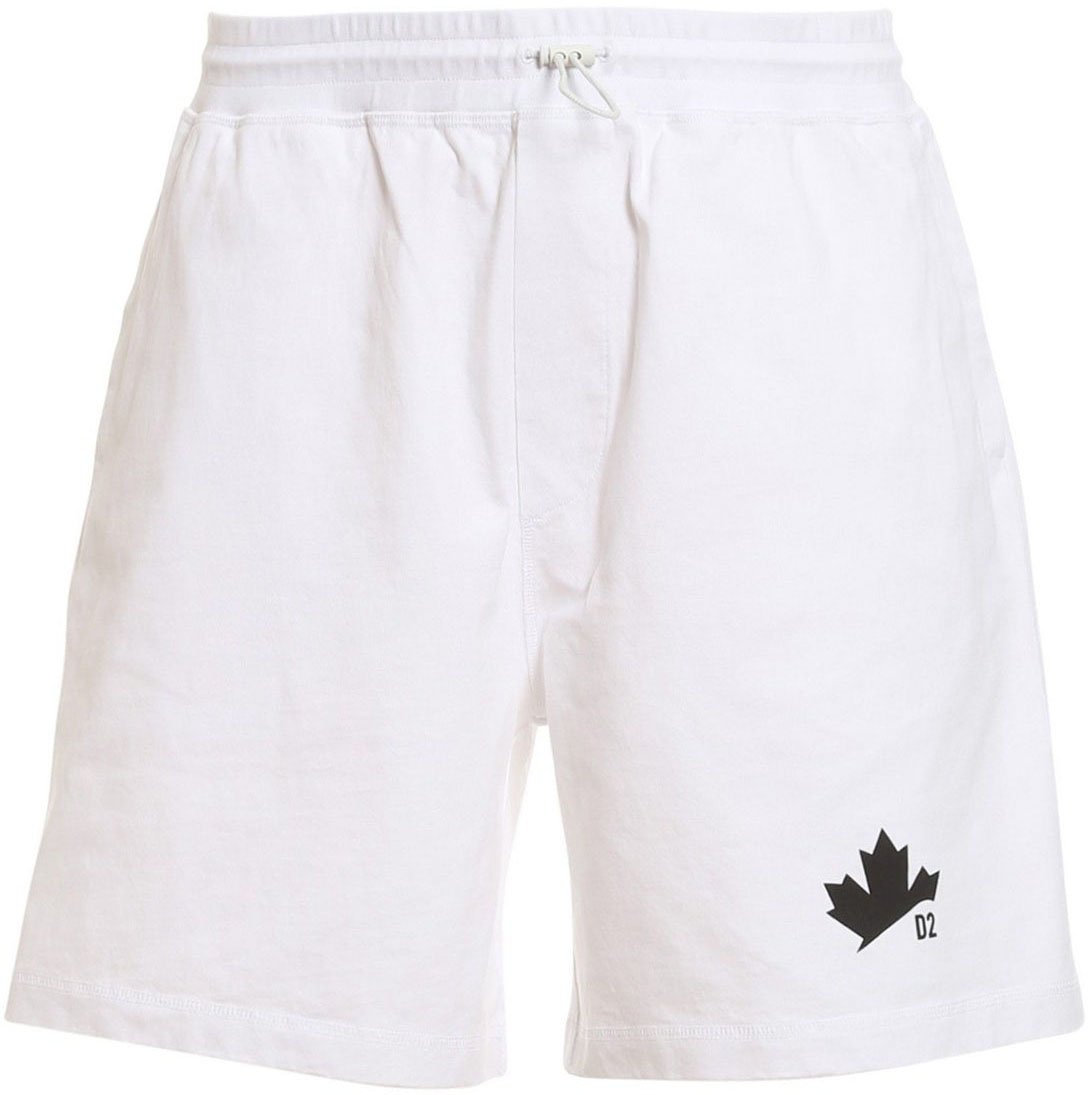 Dsquared2 Dsqaured2 D2 Leaf Shorts Wit