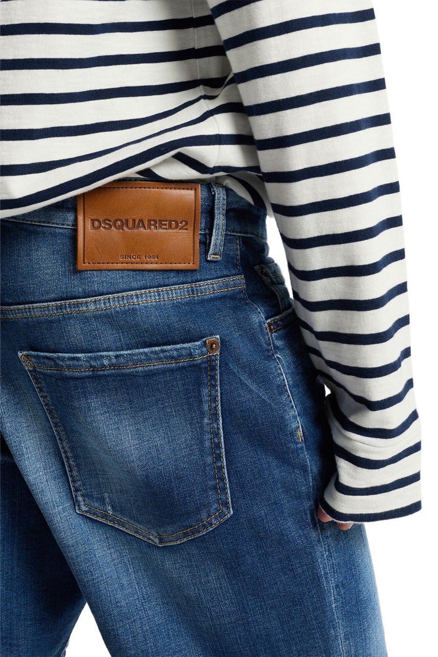 Dsquared2 Trousers Blue Blauw