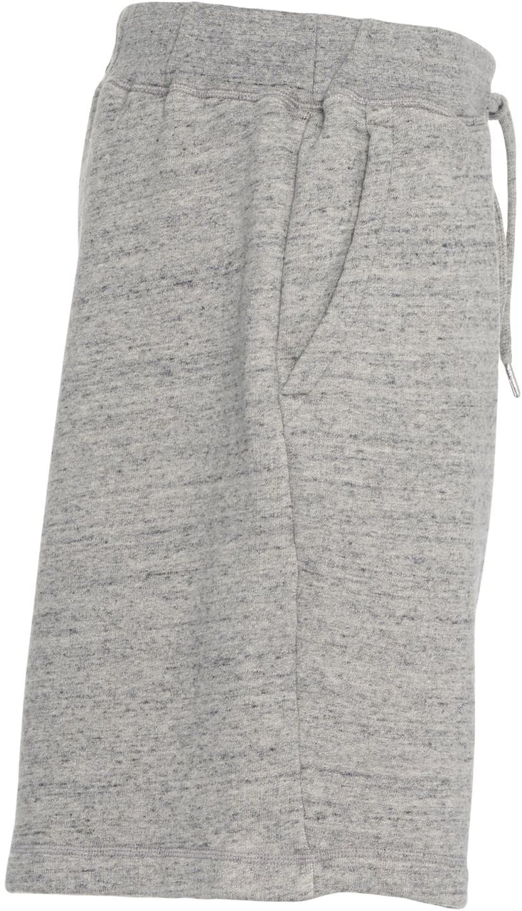 Dsquared2 Shorts with logo embroidery Grijs