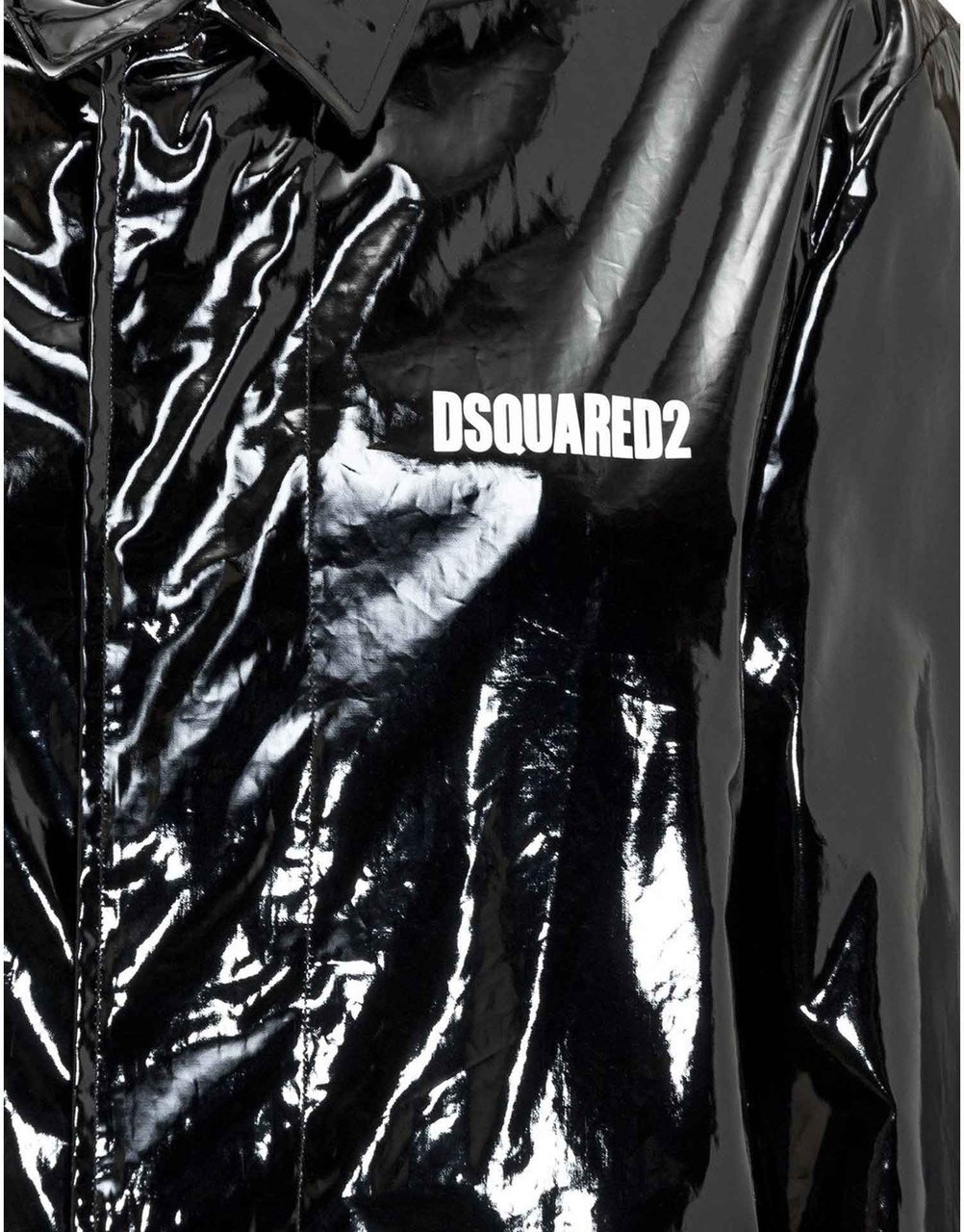 Dsquared2 Dsquared2 Niagara Falls Trench Coat Zwart