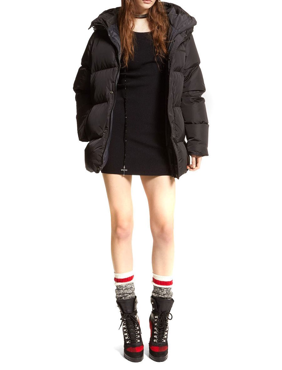 Dsquared2 Coats Black Zwart
