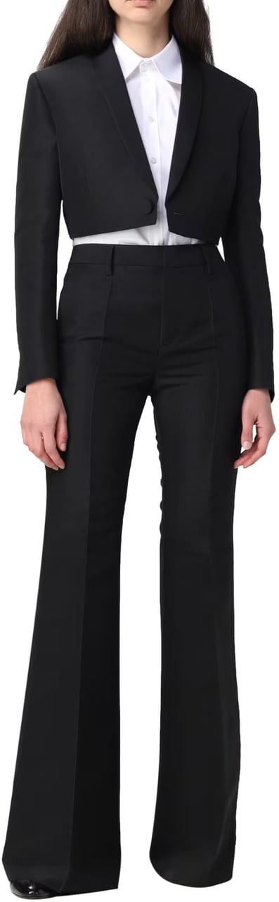 Dsquared2 Spencer Cropped Blazer Zwart