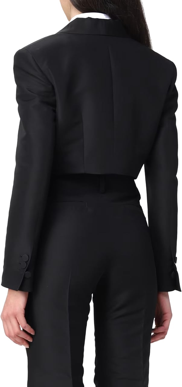 Dsquared2 Spencer Cropped Blazer Zwart