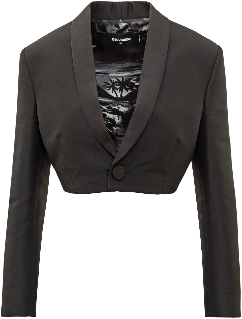 Dsquared2 Blazer Spencer Zwart