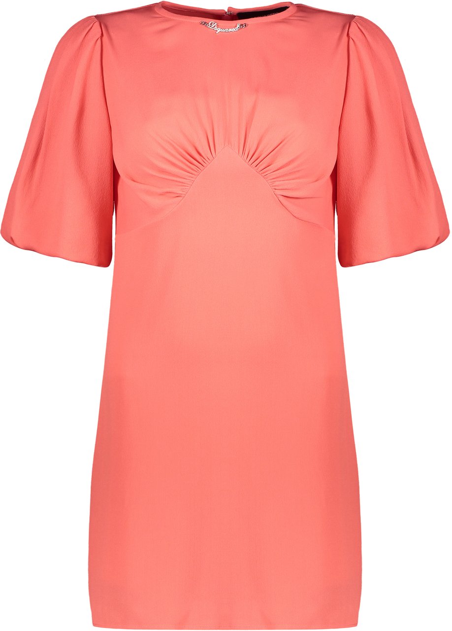 Dsquared2 Crepe dress Roze