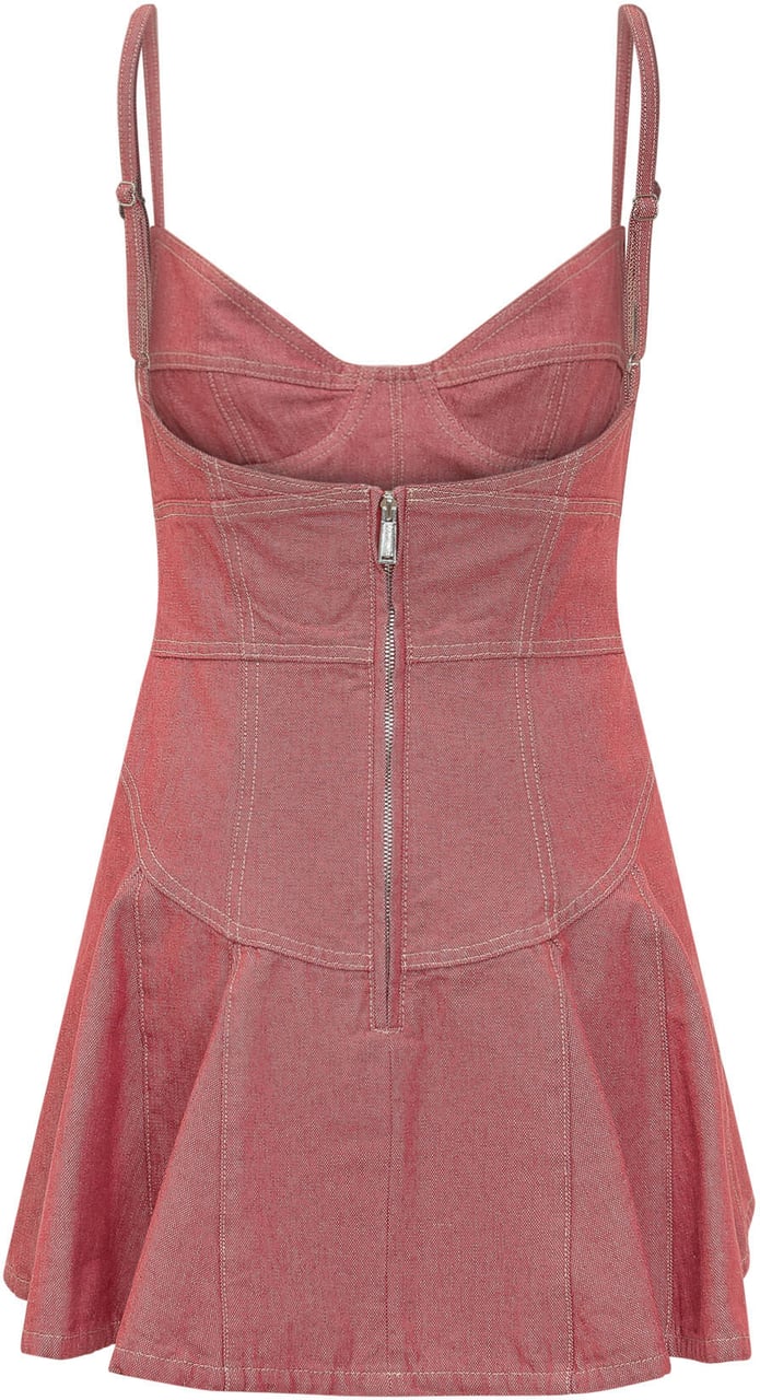 Dsquared2 Abito Flouncy Roze