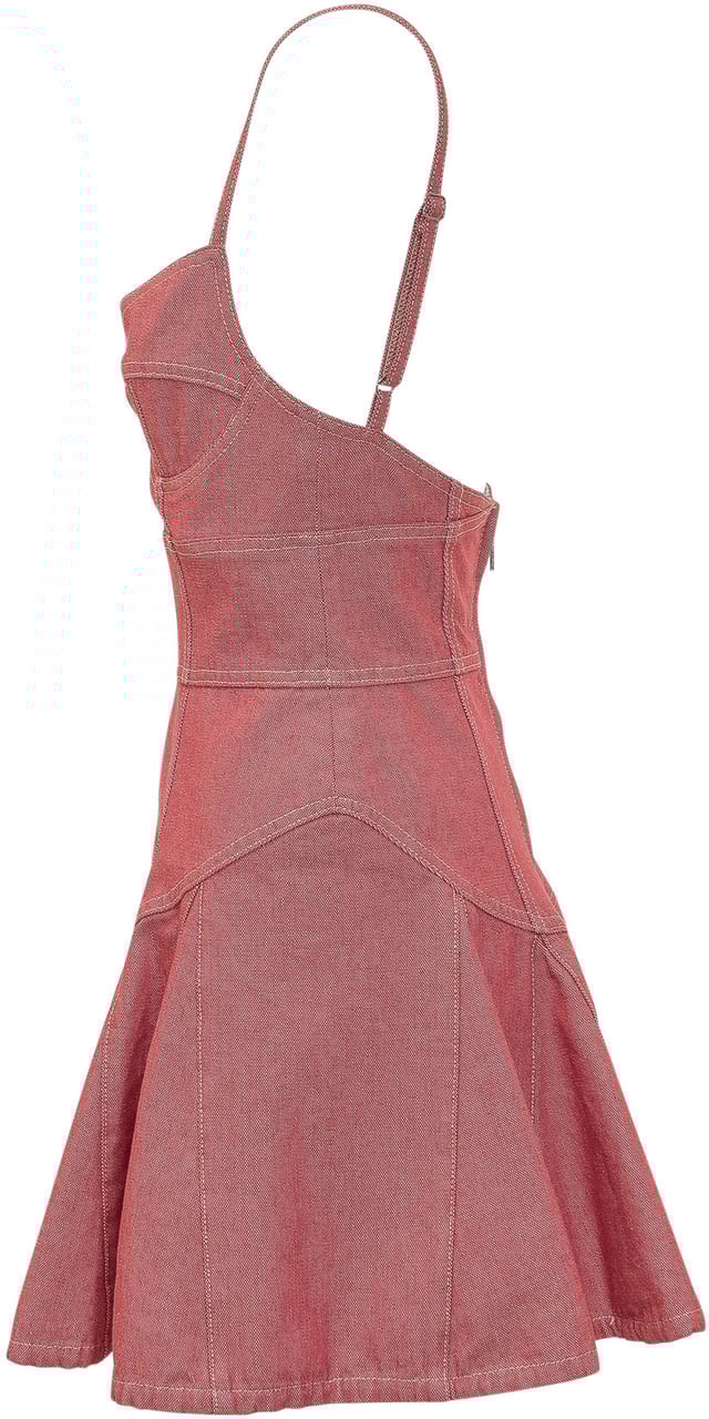 Dsquared2 Abito Flouncy Roze