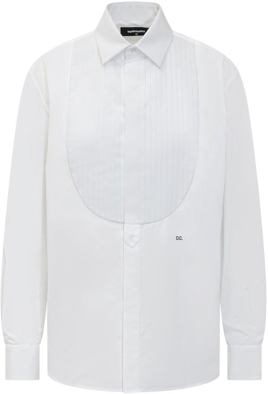 Dsquared2 Camicia Tuxedo Wit