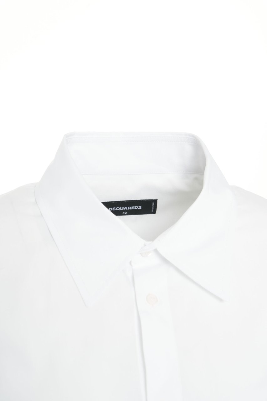 Dsquared2 Shirt with logo detail Wit
