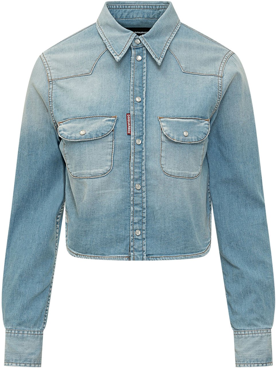 Dsquared2 MINI WESTERN SHIRT Lichtblauw