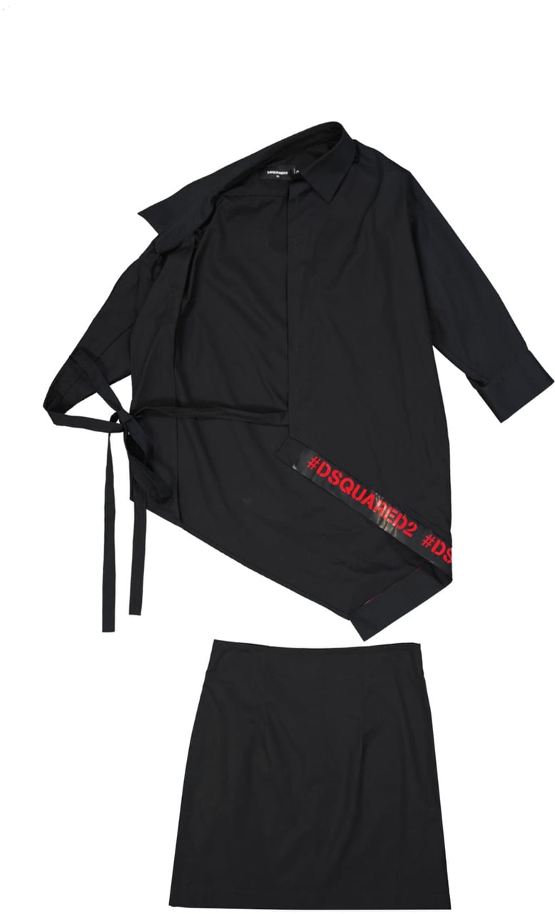 Dsquared2 Dsquared2 Cotton Suit Zwart