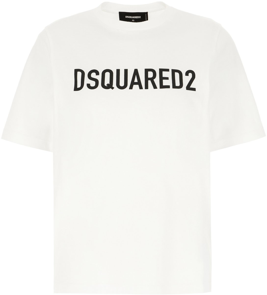 Dsquared2 Dsquared2 White cotton oversize t-shirt Wit
