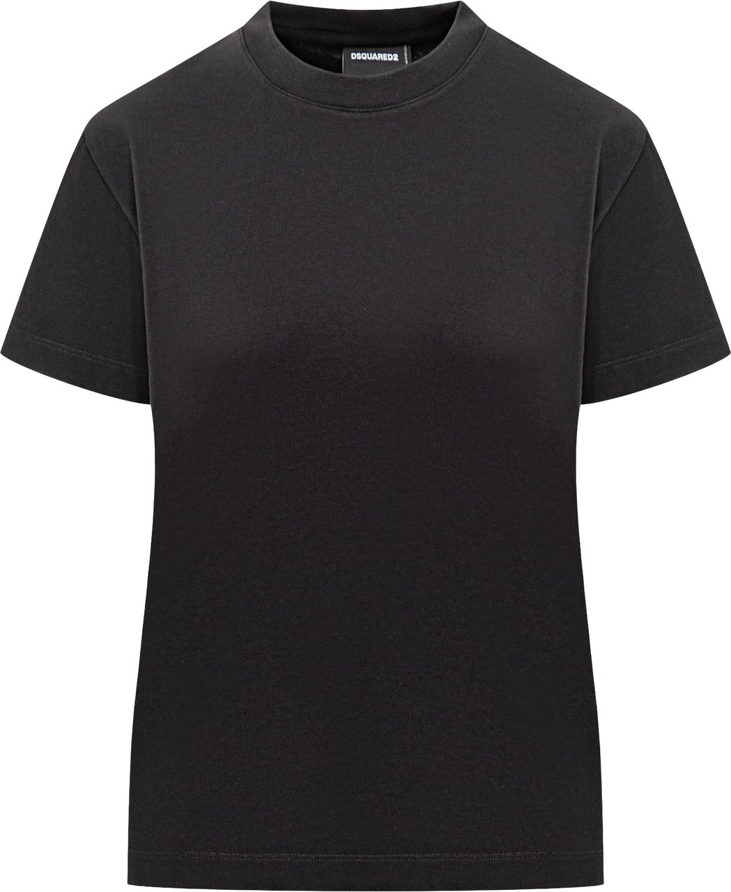 Dsquared2 T-shirt Signature con Ricamo Zwart