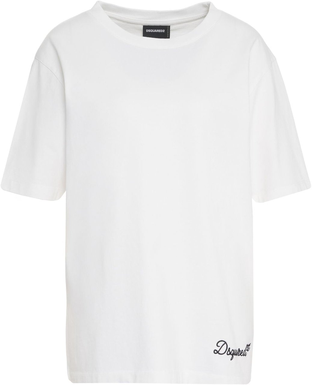 Dsquared2 T-shirt with logo embroidery Wit