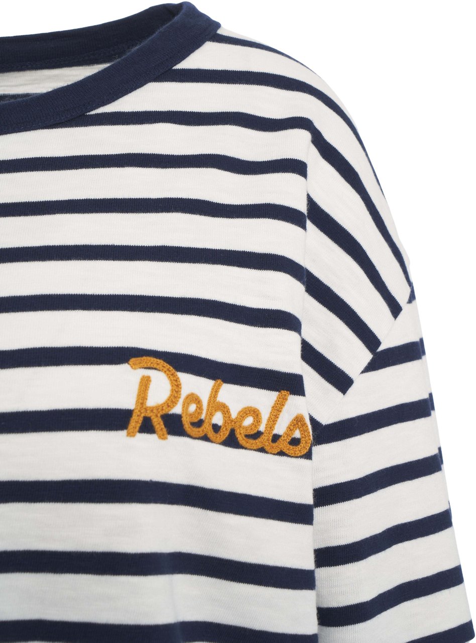 Dsquared2 Striped longsleeve Blauw