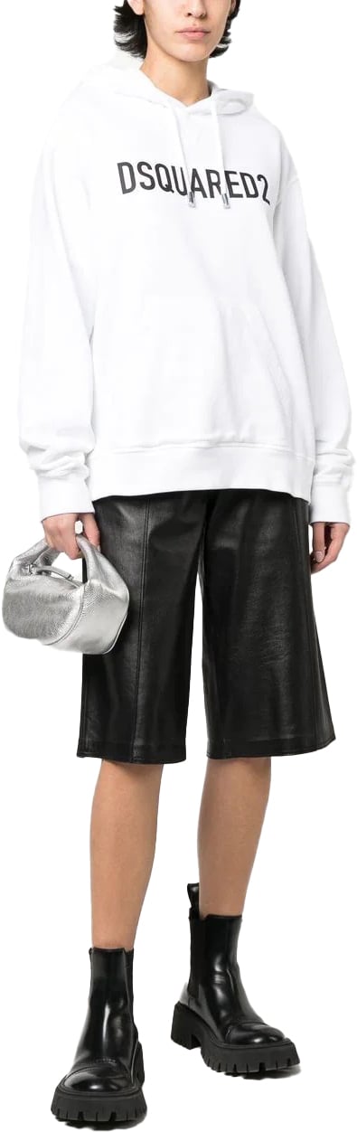 Dsquared2 felpa white Wit