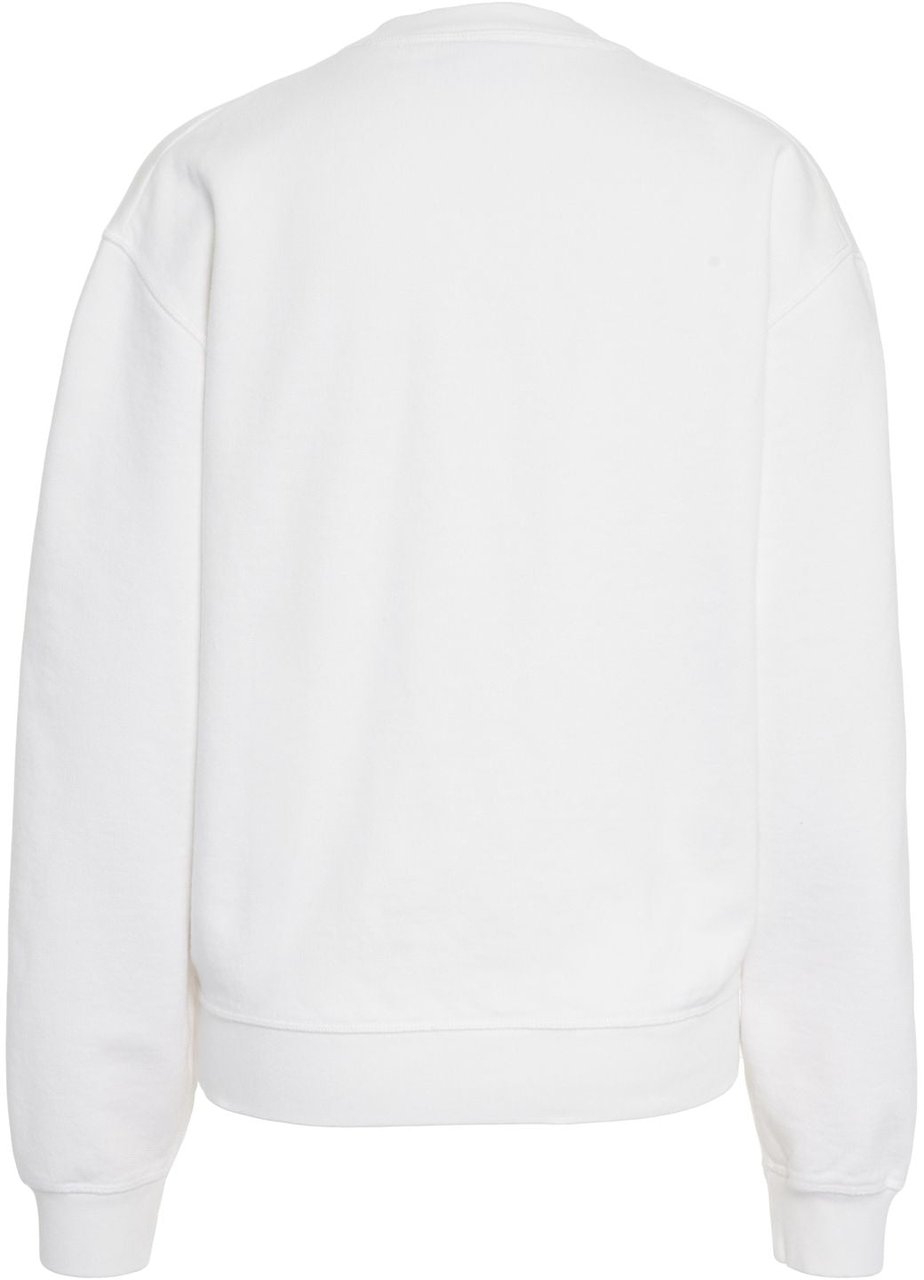Dsquared2 Sweatshirt with logo embroidery Wit