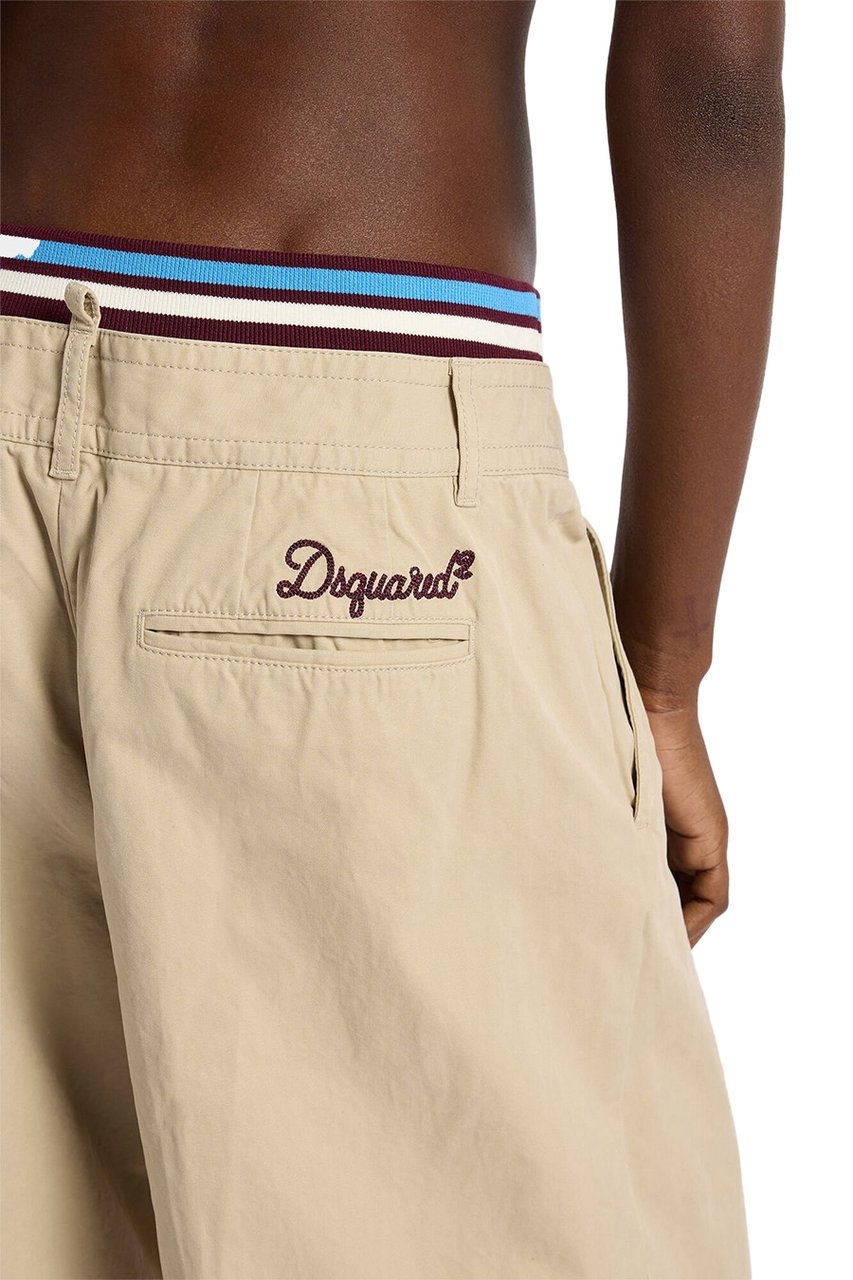 Dsquared2 Trousers Beige Beige