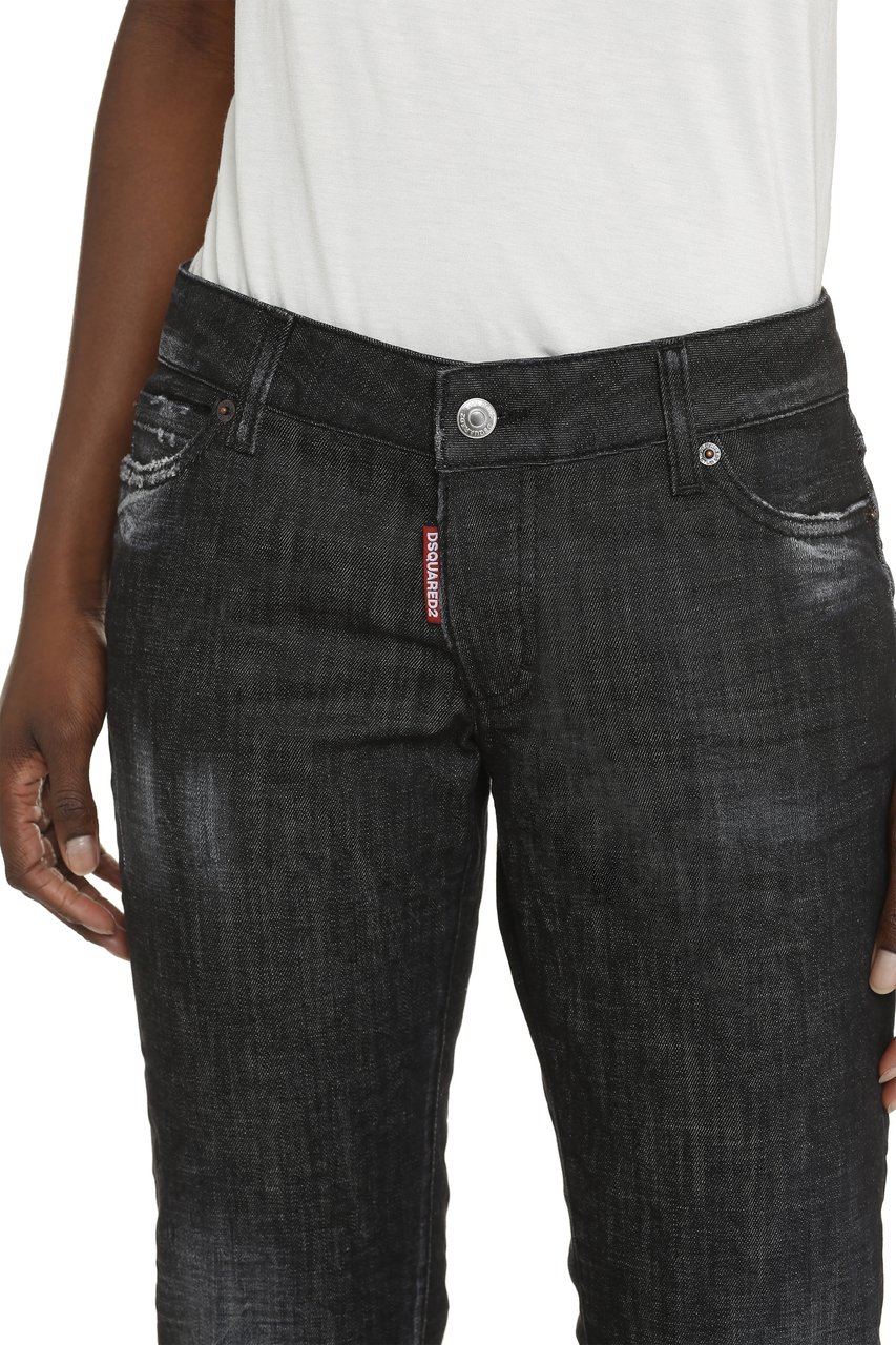 Dsquared2 Jennifer 5-pocket jeans Zwart
