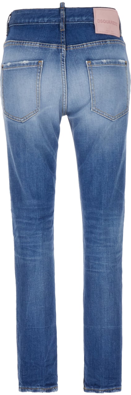 Dsquared2 Dsquared2 Stretch denim Cool Girl jeans Blauw