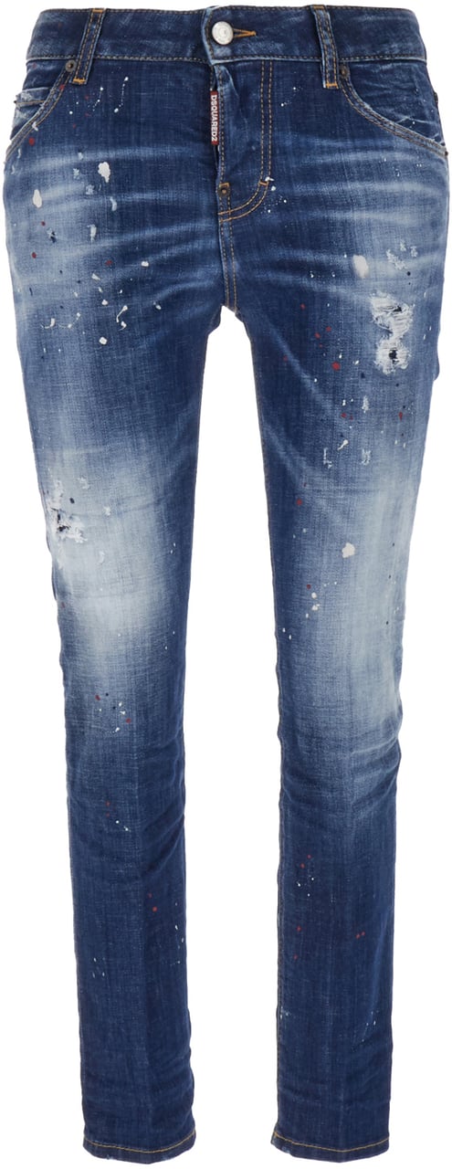 Dsquared2 Dsquared2 Stretch denim Cool Girl jeans Blauw