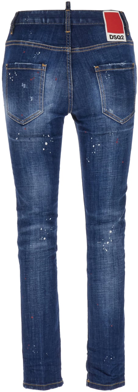 Dsquared2 Dsquared2 Stretch denim Cool Girl jeans Blauw