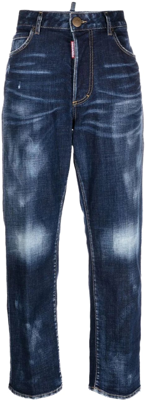 Dsquared2 pantalone blue Blauw