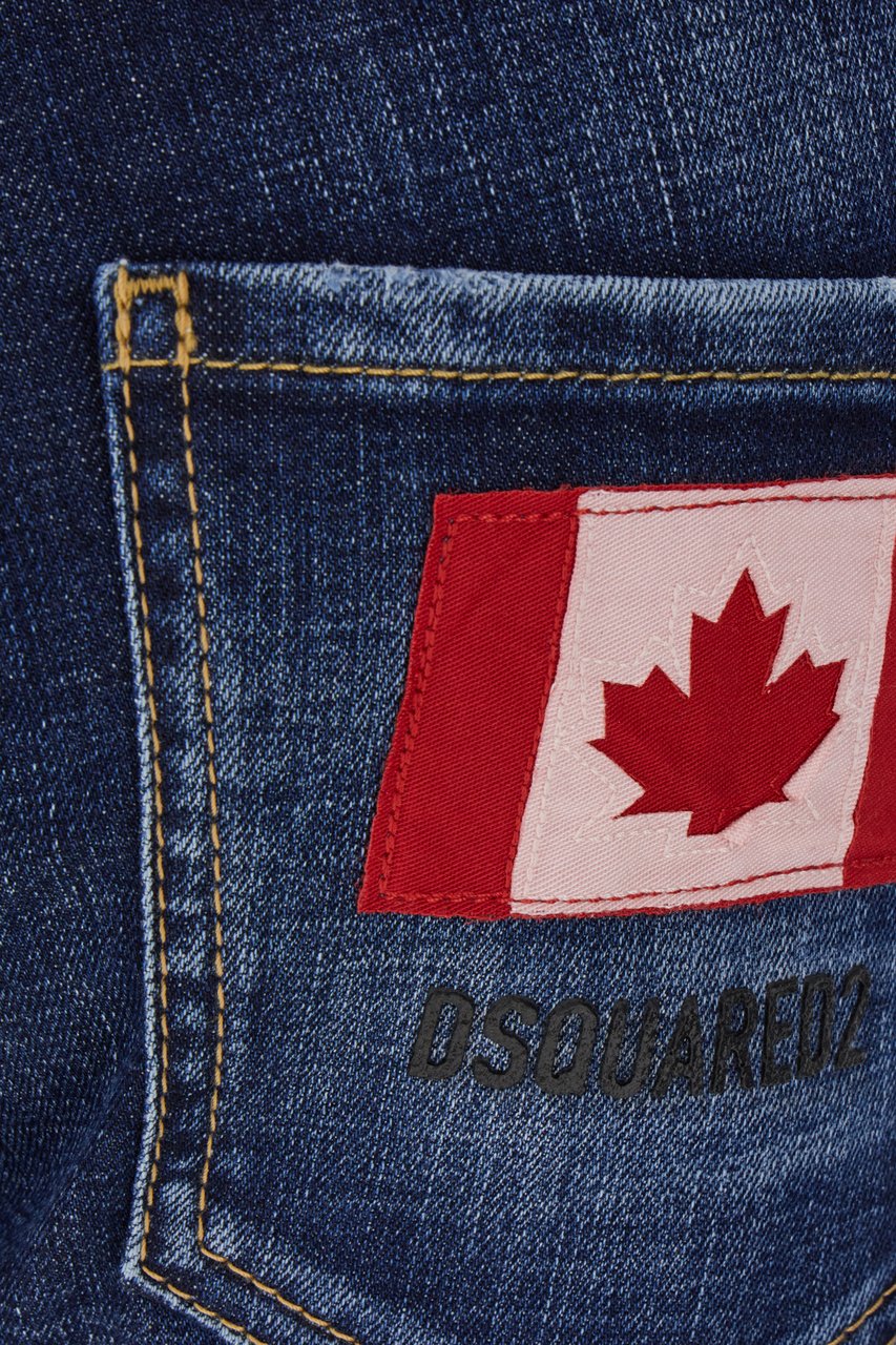 Dsquared2 Dsquared2 Stretch denim Cool Girl jeans Blauw