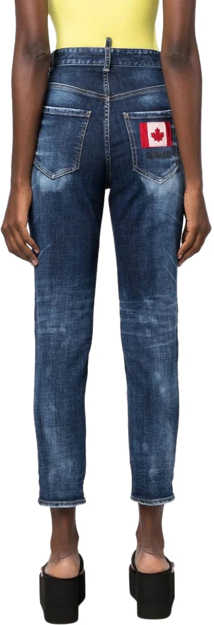 Dsquared2 pantalone blue Blauw