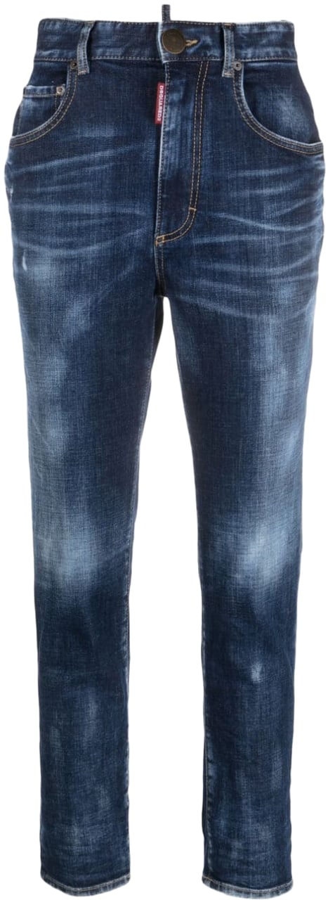 Dsquared2 pantalone blue Blauw