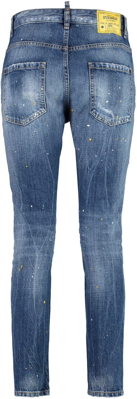 Dsquared2 Cool Girl cropped jeans Blauw