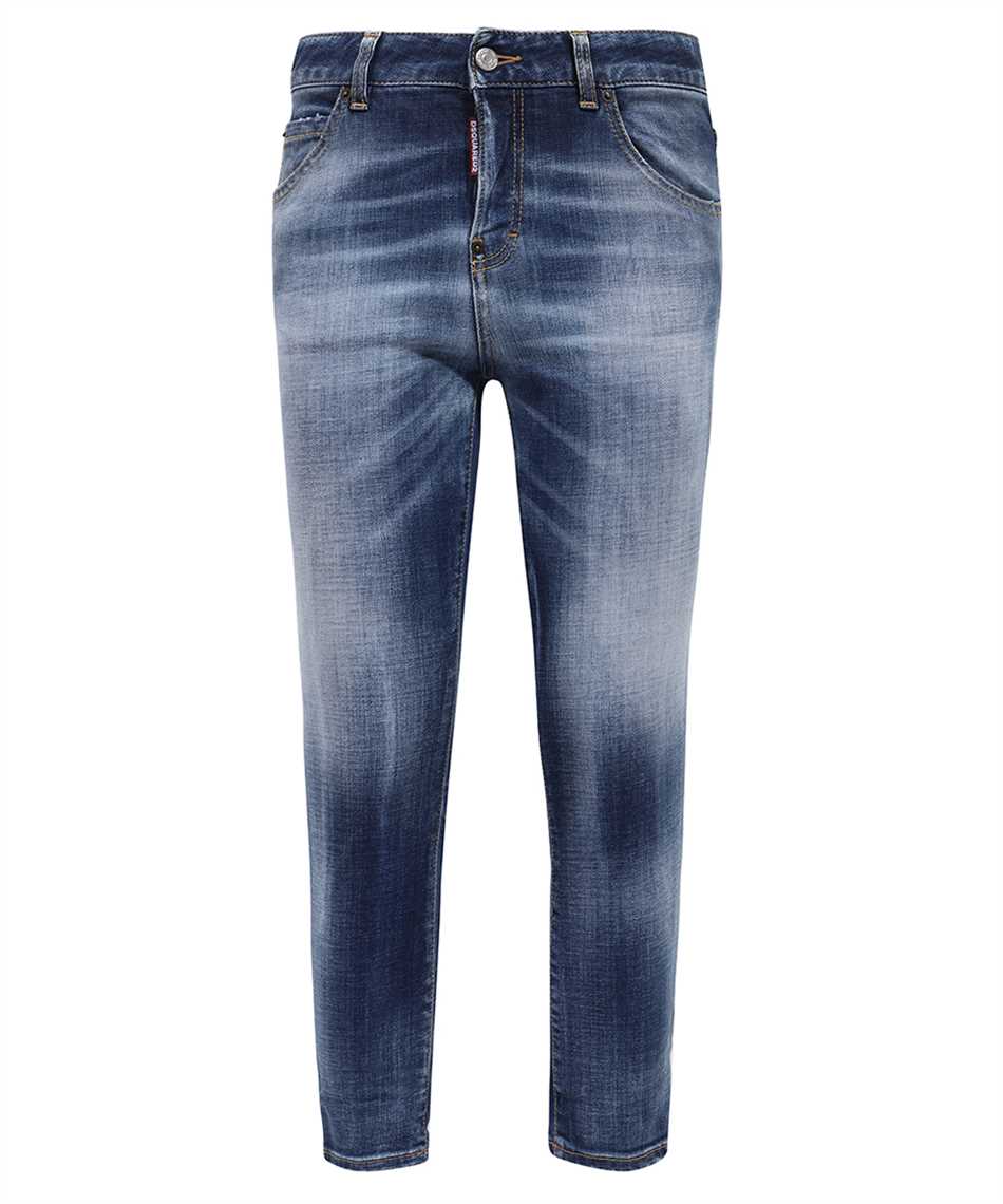 Dsquared2 Cool girl cropped jeans Blauw