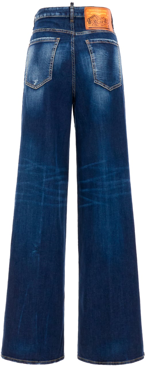 Dsquared2 Dsquared2 Stretch denim blend Traveller jeans Blauw