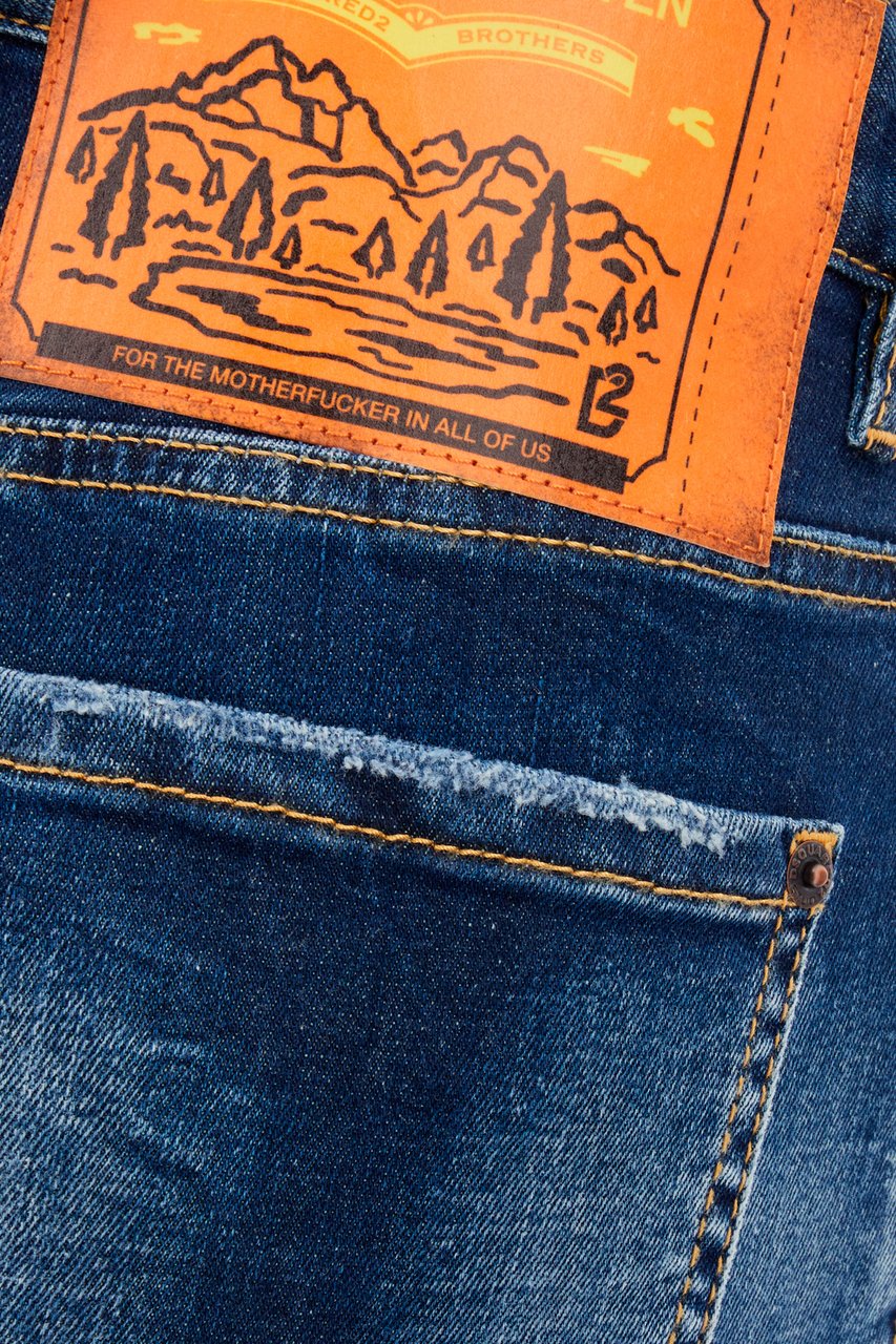 Dsquared2 Dsquared2 Stretch denim blend Traveller jeans Blauw