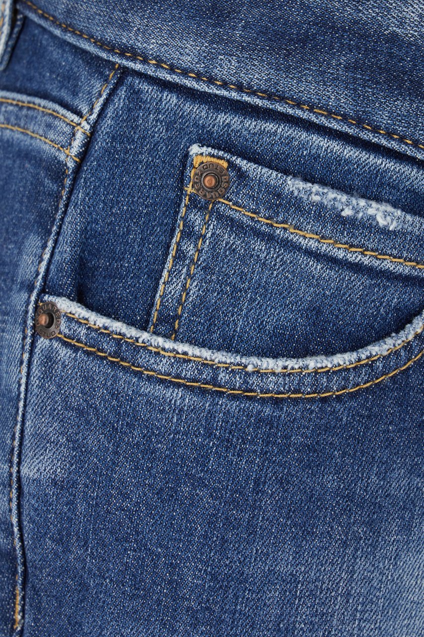 Dsquared2 Dsquared2 Stretch denim blend jeans Blauw