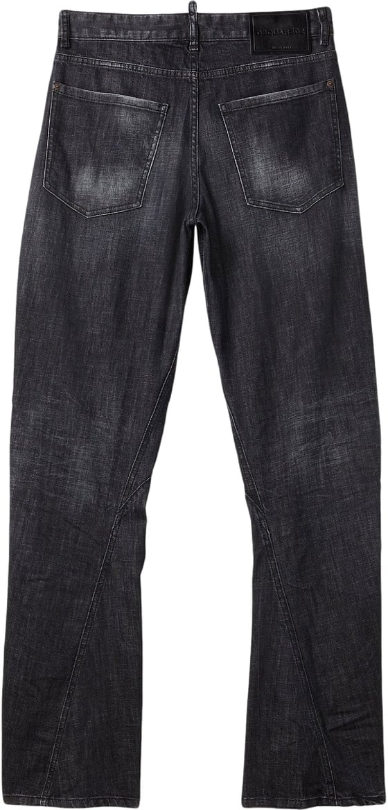 Dsquared2 Wide leg jeans Zwart