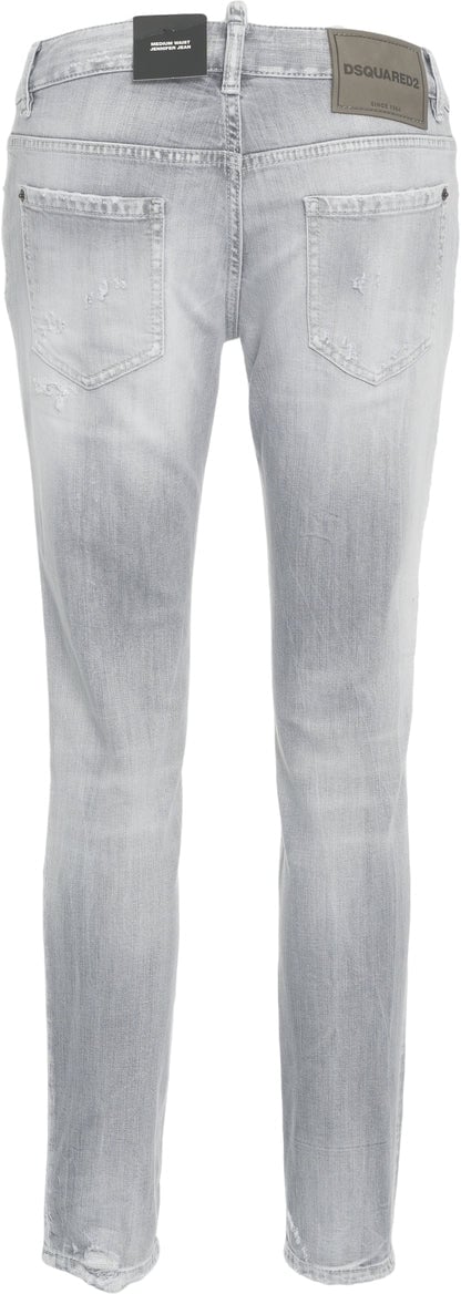 Dsquared2 Skinny Jeans Grijs