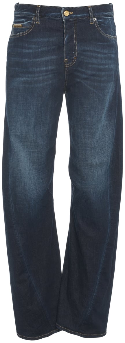 Dsquared2 Jeans wide leg Blauw