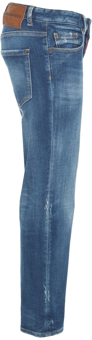 Dsquared2 Jeans straight leg 'Jenna' Blauw