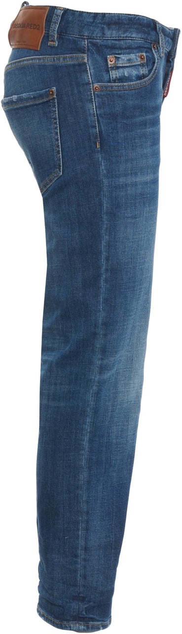 Dsquared2 Skinny jeans 'Jenna' Blauw