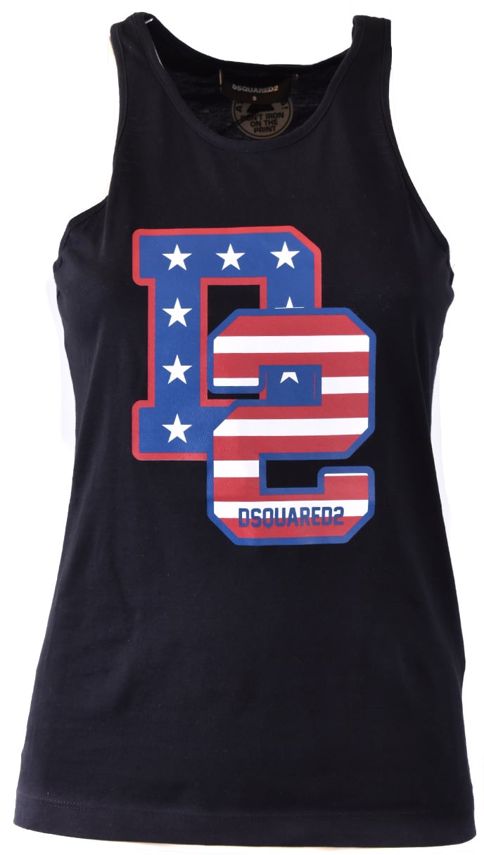 Dsquared2 Tops Black Zwart