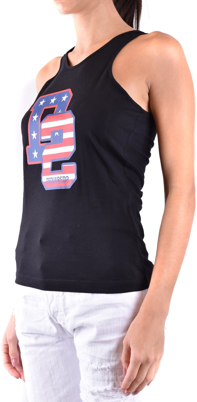 Dsquared2 Tops Black Zwart