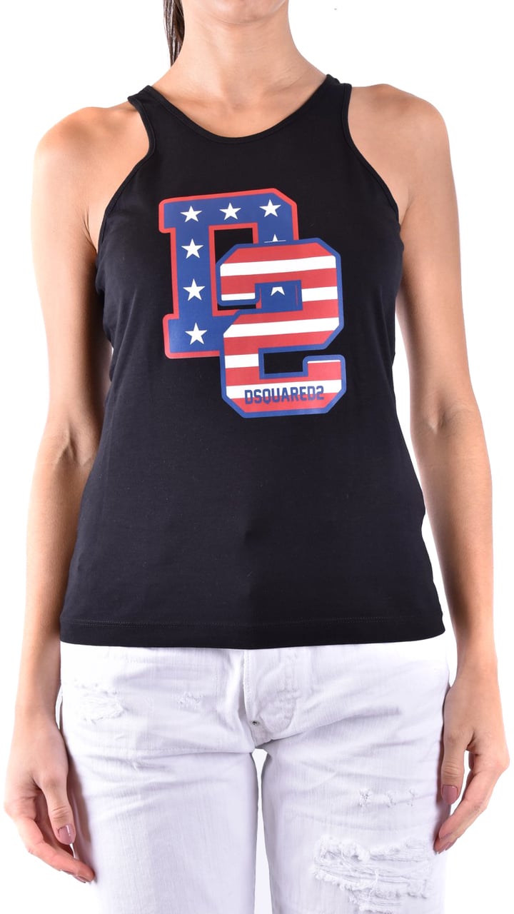 Dsquared2 Tops Black Zwart